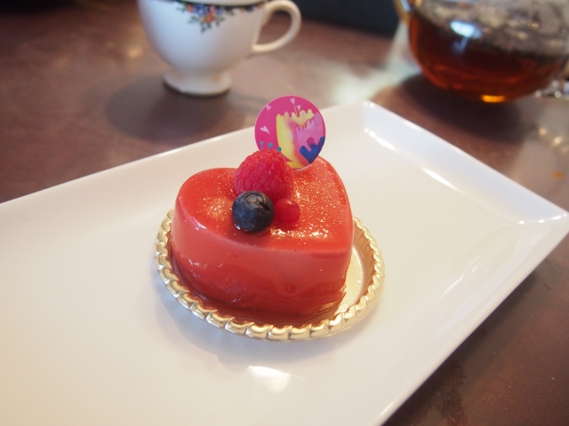 愛心型巧克力兩種口味